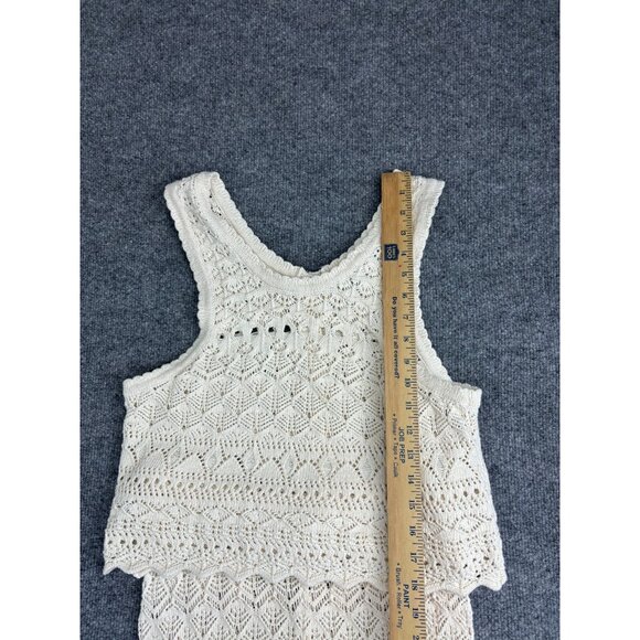 House of Harlow 1960 2 Piece Set Women's Medium Beige Cropped Tank Pants NWOT - Picture 2 of 11